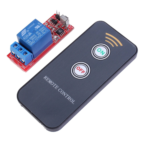 DC 5V 1 Channel Relay Module Infrared IR Remote Switch Control