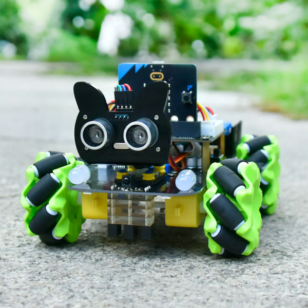 Micro:bit 4WD Mecanum Robot Car Kit With Micro:bit Board - Image 2