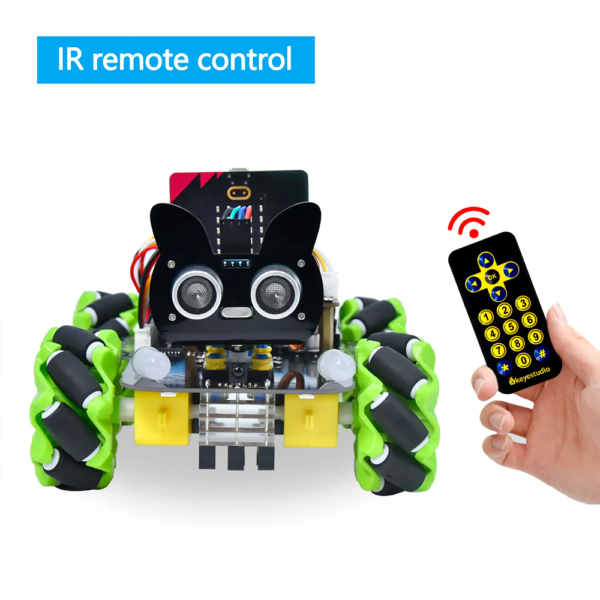 Micro:bit 4WD Mecanum Robot Car Kit With Micro:bit Board - Image 3